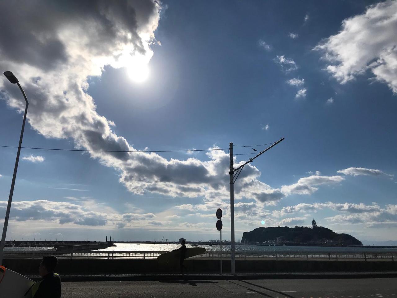 White Sand Beach Enoshima Kamakura Exteriör bild