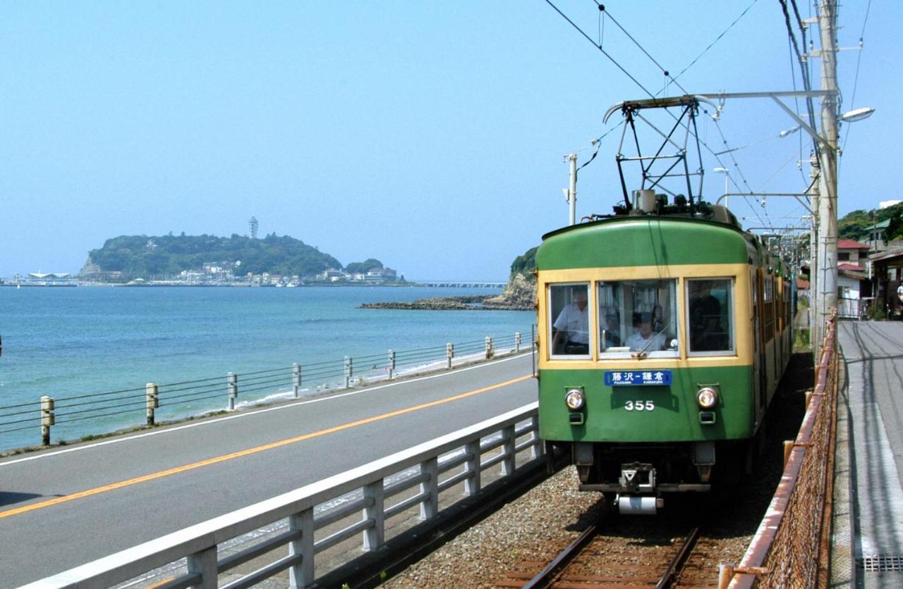 White Sand Beach Enoshima Kamakura Exteriör bild
