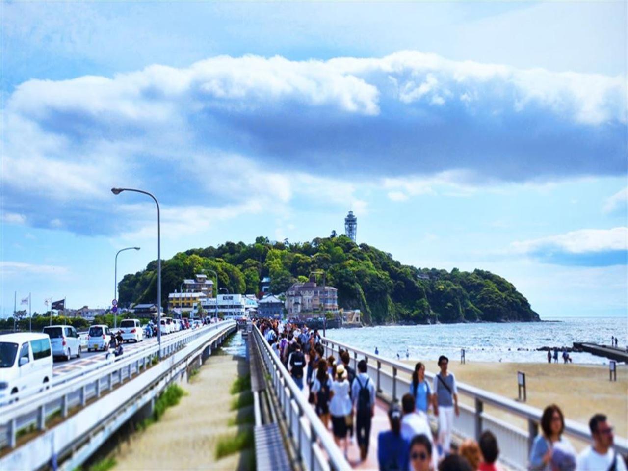 White Sand Beach Enoshima Kamakura Exteriör bild